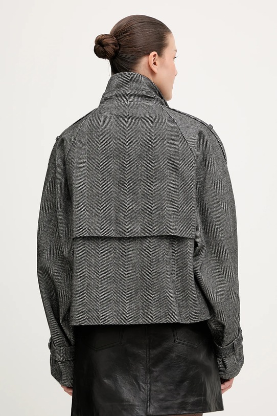 Одяг Пальто з вовною Gestuz 10910324 сірий