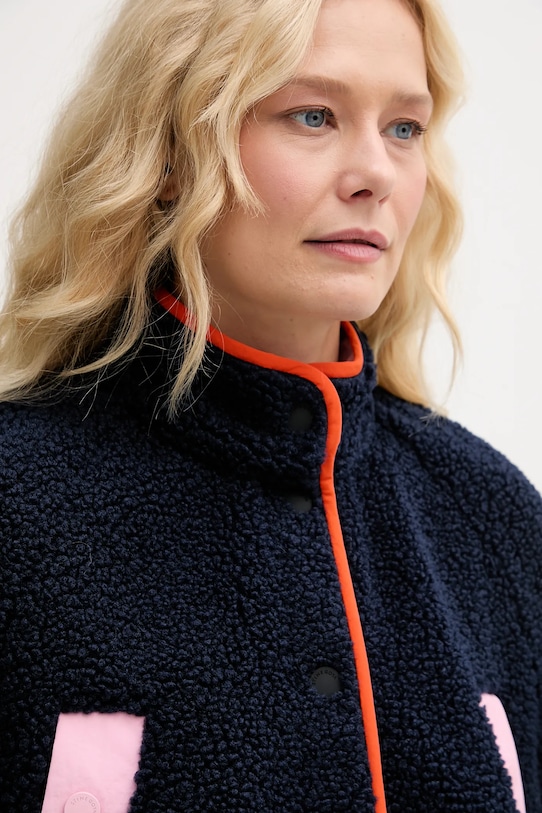 Fleecová mikina Stine Goya 0 tmavomodrá SG.AW25.J058.2412