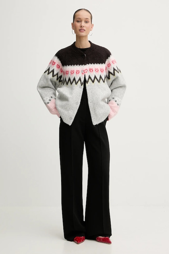 Stine Goya kurtka z domieszką wełny SG.AW25.J061.2422 szary AW25