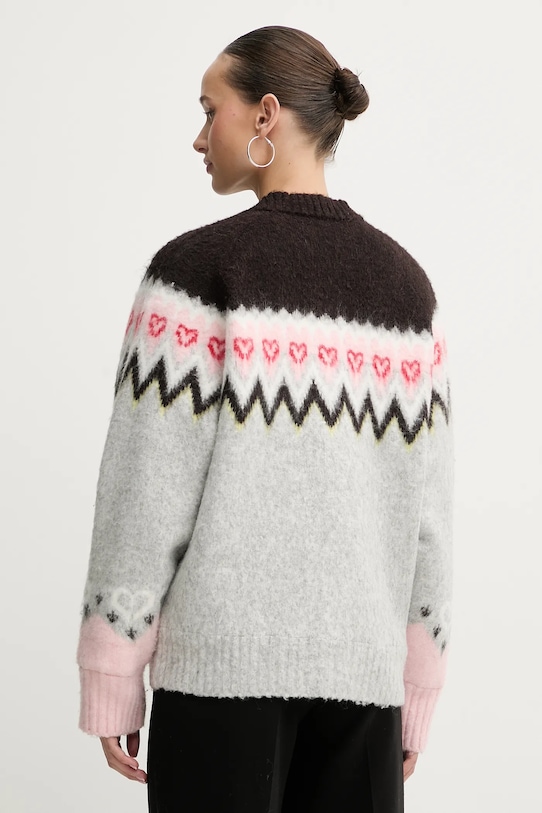 Odzież Stine Goya kurtka z domieszką wełny SG.AW25.J061.2422 szary