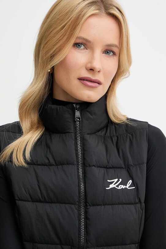 Karl Lagerfeld bezrękawnik czarny A1W15048