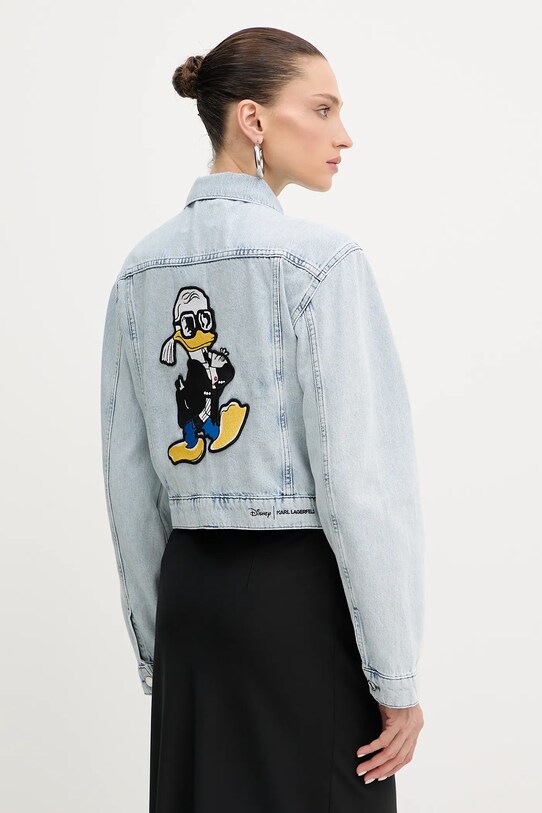 Karl Lagerfeld giacca di jeans non isolato blu A3W14054