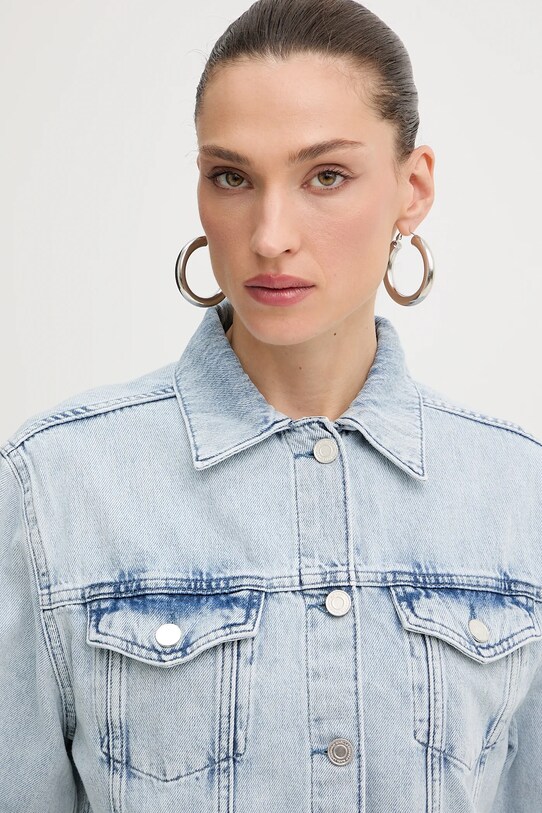 Karl Lagerfeld giacca di jeans A3W14054 blu