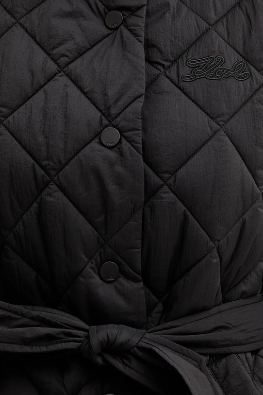 Karl Lagerfeld vestă A3W15045 negru