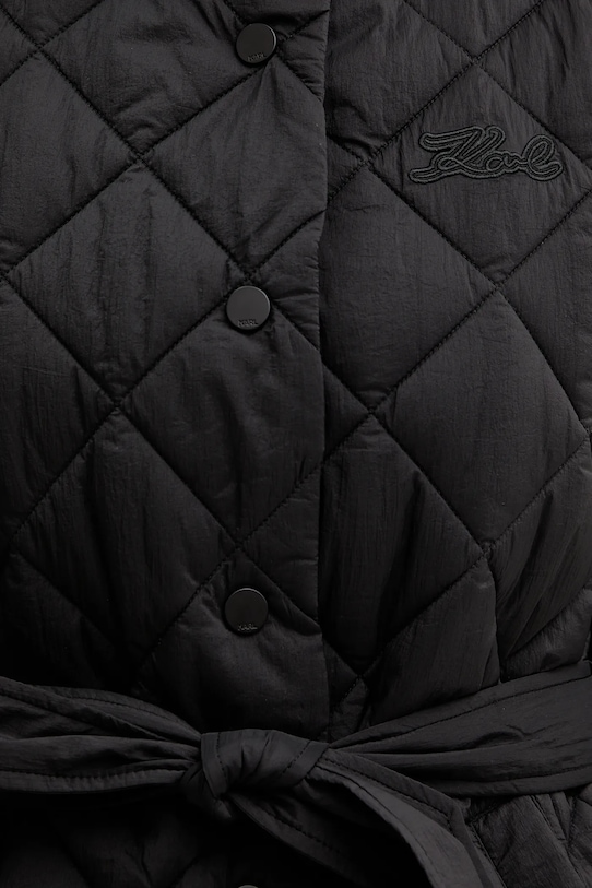 Karl Lagerfeld vestă A3W15045 negru