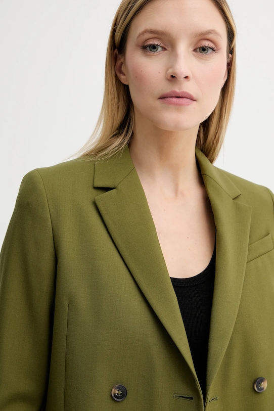 Vlněné sako PS Paul Smith zelená W2R.246J.T31053