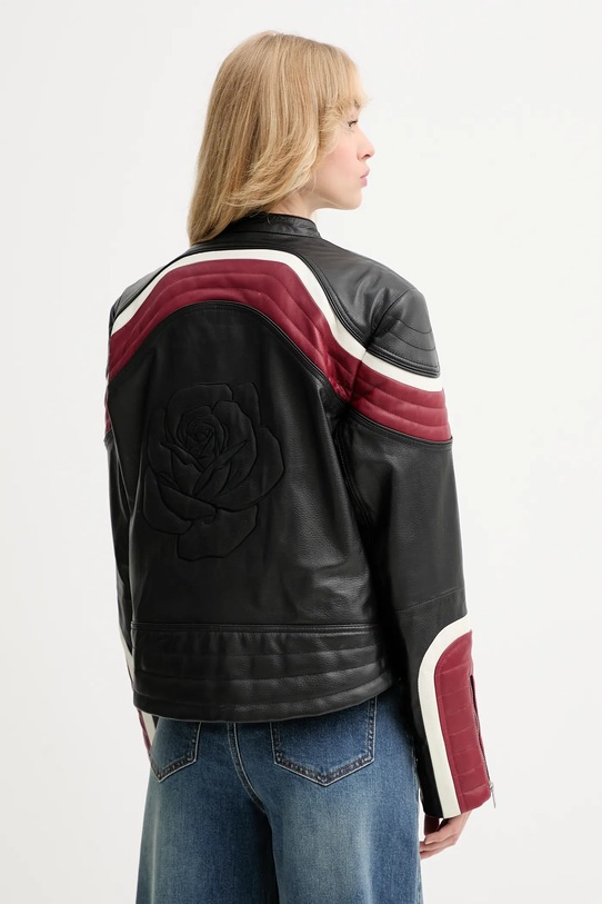 Îmbrăcăminte Gestuz geacă de piele 10910549 negru