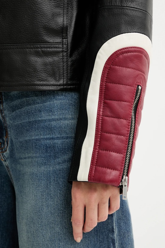 Gestuz geacă de piele 10910549 negru