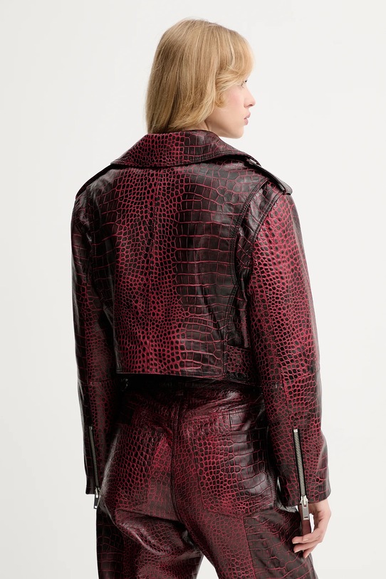 Ρούχα Δερμάτινo jacket Gestuz 10910558 μπορντό