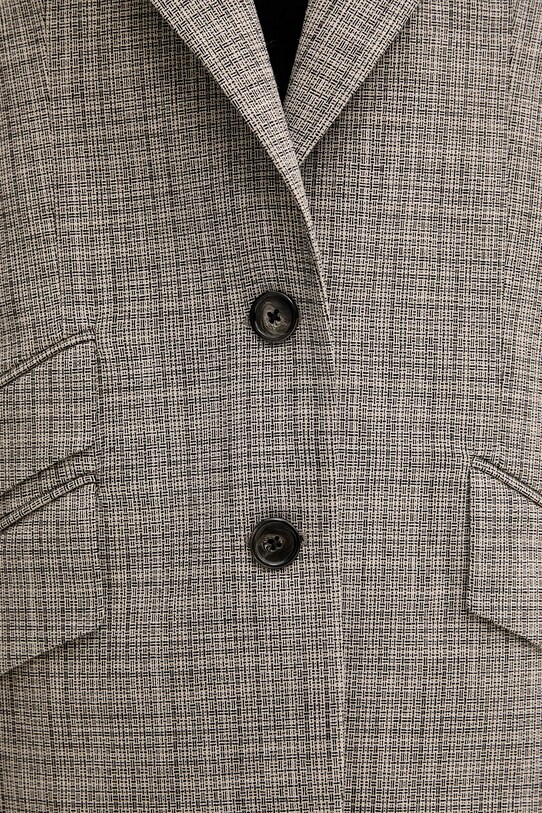 Піджак з домішкою вовни PS Paul Smith W2R.424J.T31313 сірий