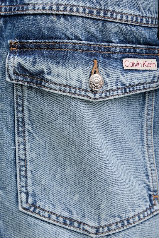 Джинсова куртка Calvin Klein Jeans LV047C730G блакитний