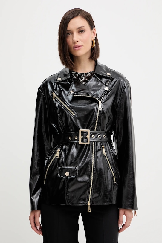 Bunda Simona Corsellini nezateplené černá A25CPGB00201