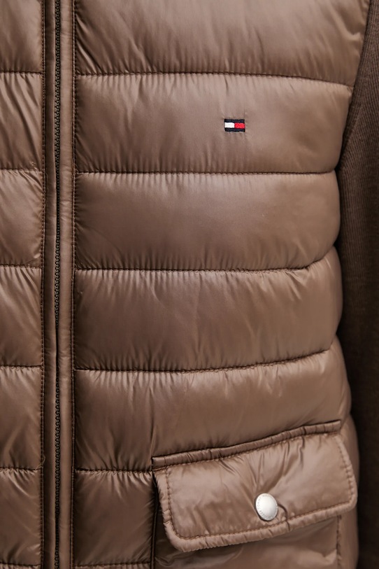 Tommy Hilfiger kurtka z domieszką wełny WW0WW46741 brązowy