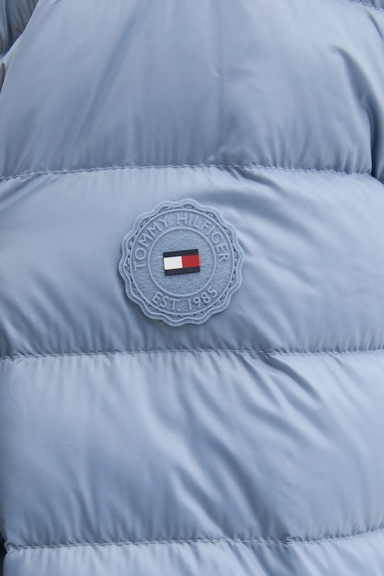Пухова куртка Tommy Hilfiger WW0WW46788 блакитний