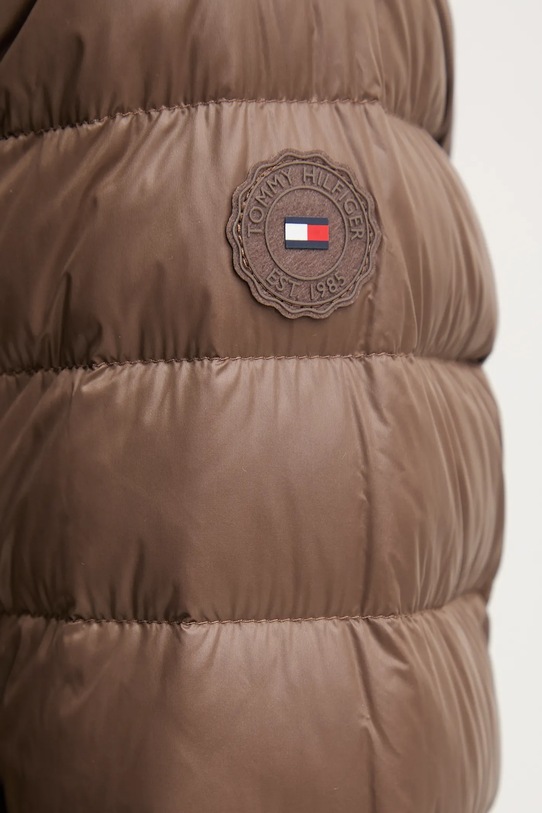 Pernata jakna Tommy Hilfiger WW0WW46788 smeđa