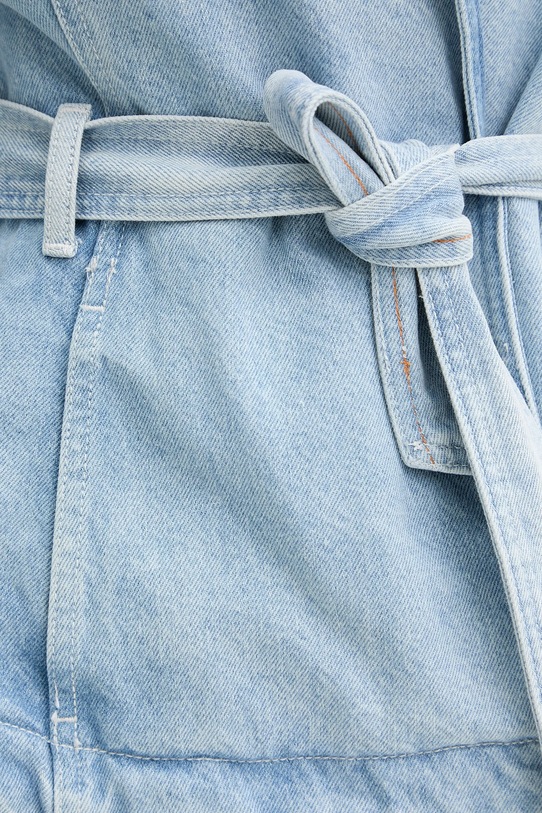 Τζιν μπουφάν BOSS Orange Bashinah 50554678 μπλε