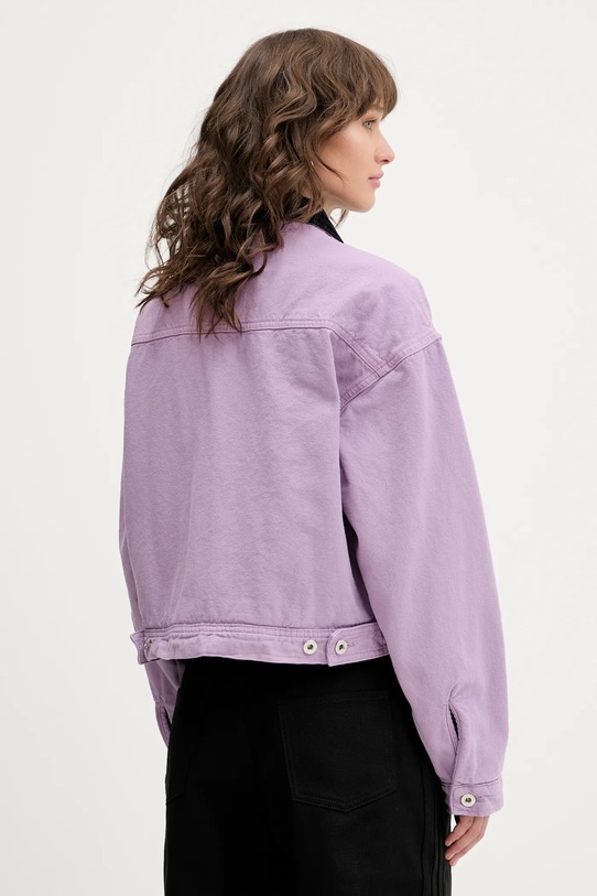 Odzież Karl Lagerfeld Jeans kurtka bawełniana A3W14016 fioletowy