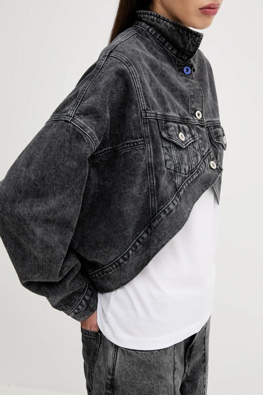 Bavlněná džínová bunda Karl Lagerfeld Jeans A3W14060