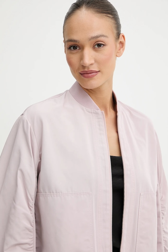 BOSS Orange kurtka bomber różowy 50540991