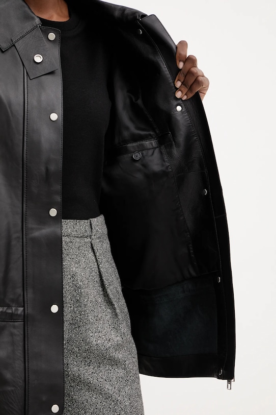 BOSS kurtka skórzana 50544445