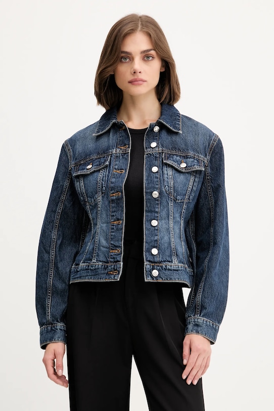 Jeans jakna HUGO Drugo mornarsko modra 50542143