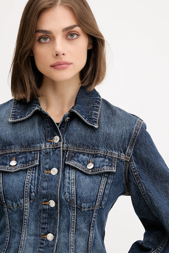 Jeans jakna HUGO mornarsko modra 50542143