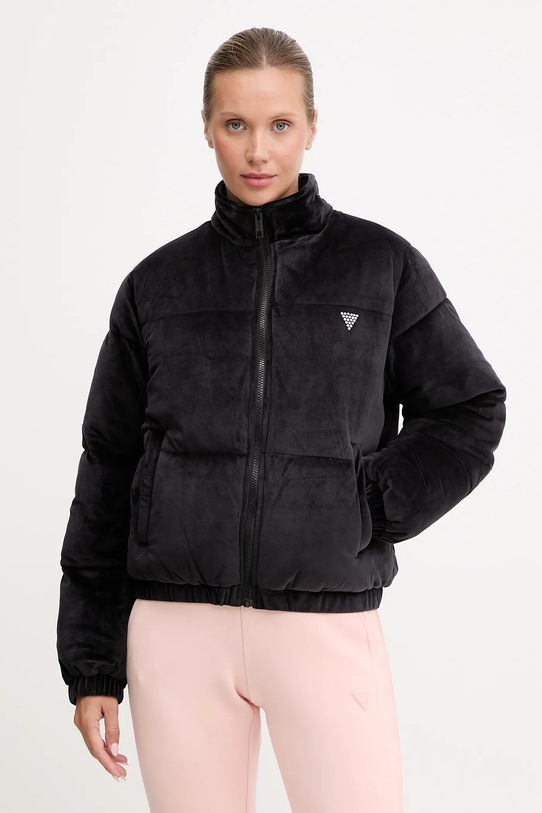 Guess kurtka COUTURE bez kaptura czarny V4BL03.K0232