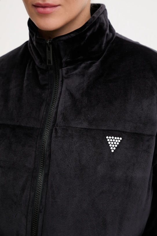 Μπουφάν Guess COUTURE V4BL03.K0232 μαύρο