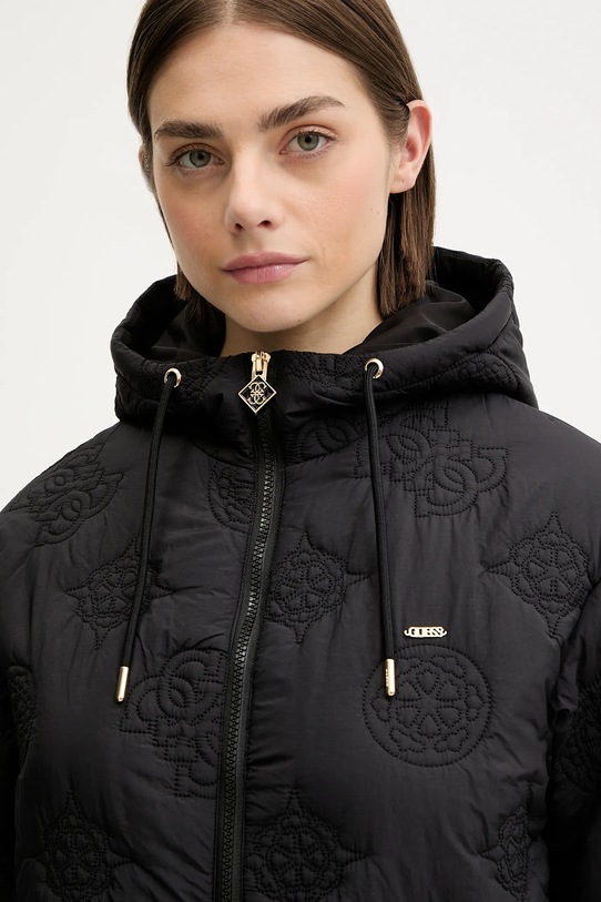 Guess kurtka IVY czarny V5YL03.WHEB2