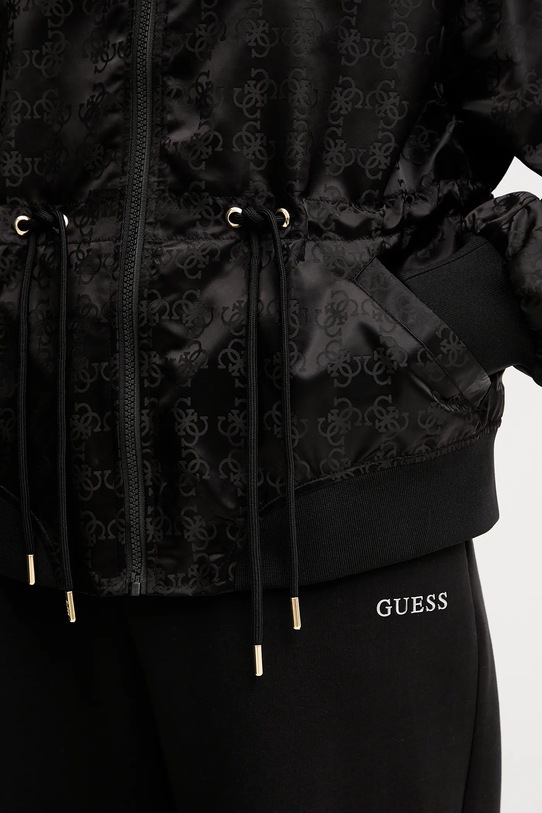 Guess kurtka bomber AOP V5YL11.WHFU0 czarny