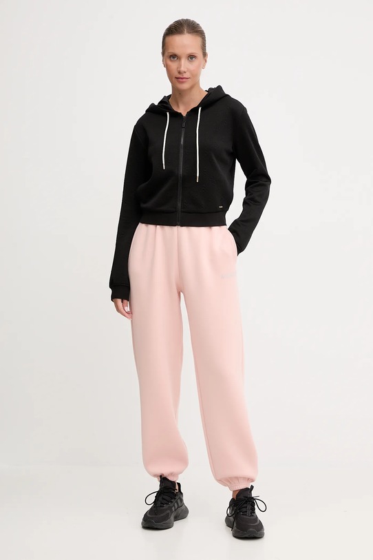 Μπλούζα Guess PEONY V5YQ06.KBSL2 μαύρο AW25