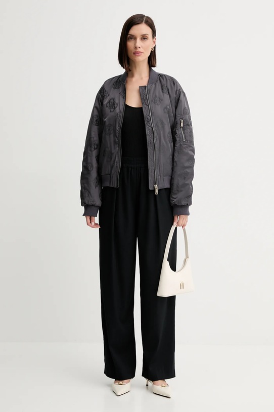 Guess kurtka bomber PHILOMENE W5YL08.WHDK2 fioletowy AW25