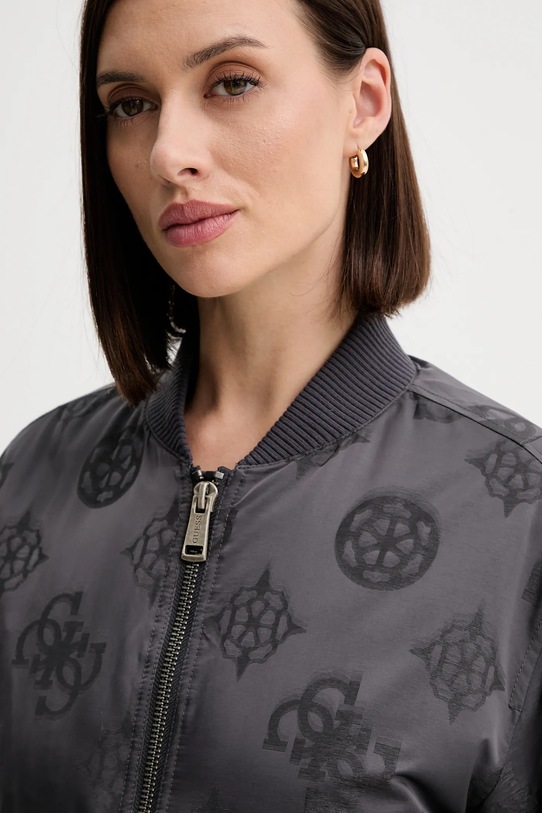 Guess kurtka bomber PHILOMENE fioletowy W5YL08.WHDK2