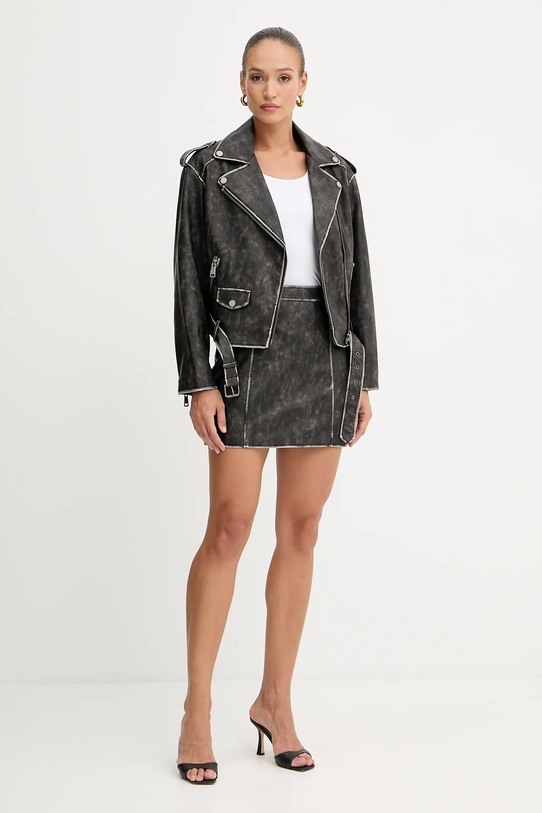 Guess ramoneska CHARLENE W5YL04.WHDI0 czarny AW25