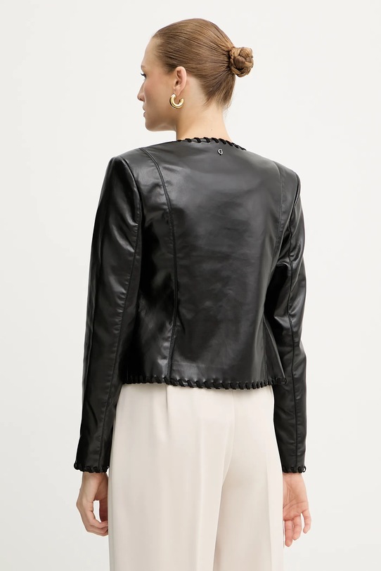 Îmbrăcăminte Guess geacă LEONTINE W5YL09.WF8P0 negru