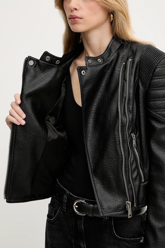 Δερμάτινο μπουφάν Guess JEANNINE W5YL19.WHDS0
