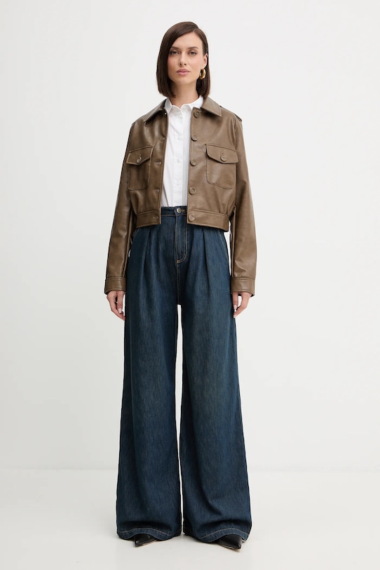 Guess kurtka DORA W5YL35.WHGW0 brązowy AW25