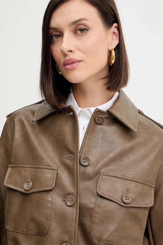 Guess kurtka DORA brązowy W5YL35.WHGW0