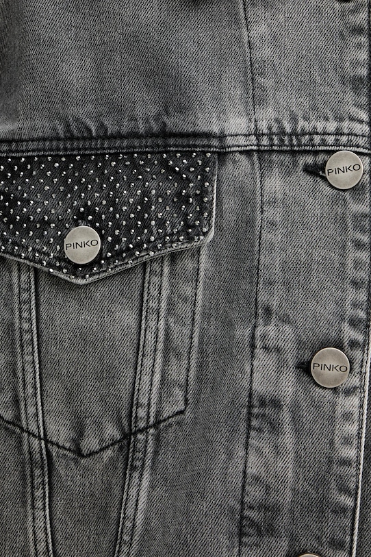 Pinko kurtka jeansowa 104644.A2W4 szary