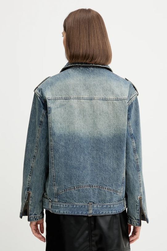 Odzież Guess Originals kurtka jeansowa W5YN70.D4XYZ niebieski