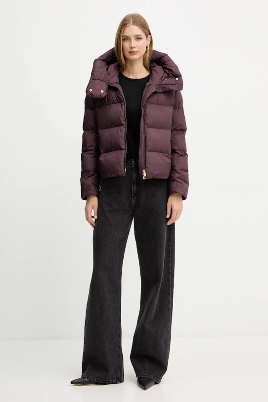 Pinko kurtka 101602.A2P6 bordowy AW25