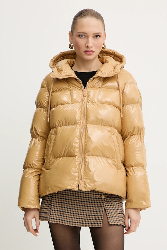 Bunda Pinko zateplené béžová 101597.A2P7