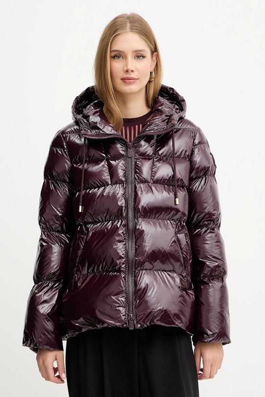 Bunda Pinko s podšívkou burgundské 101597.A2P7