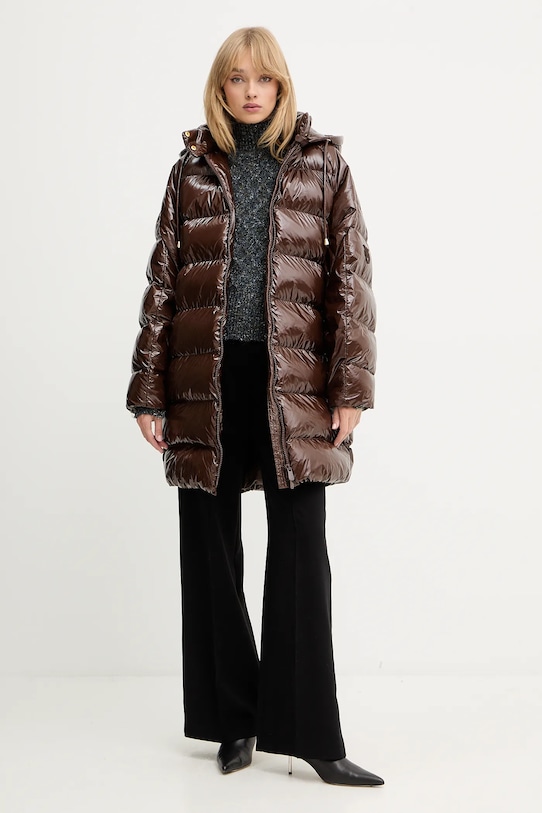 Яке Pinko 105335.A00N кафяв AW25