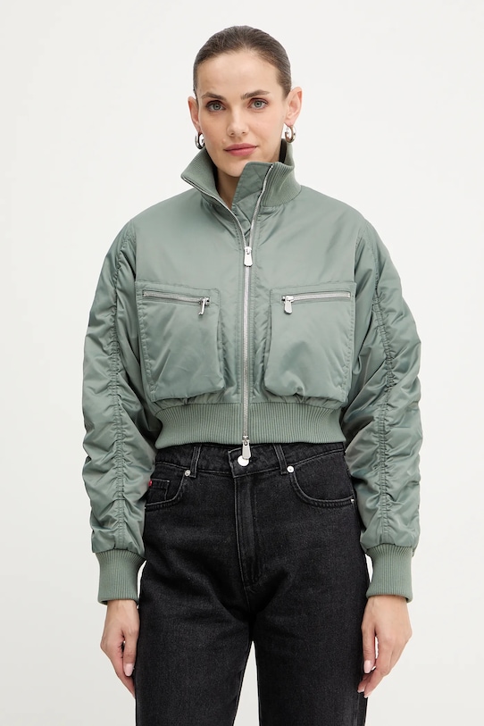 Bunda Pinko bomber zelená 105339.A2OI