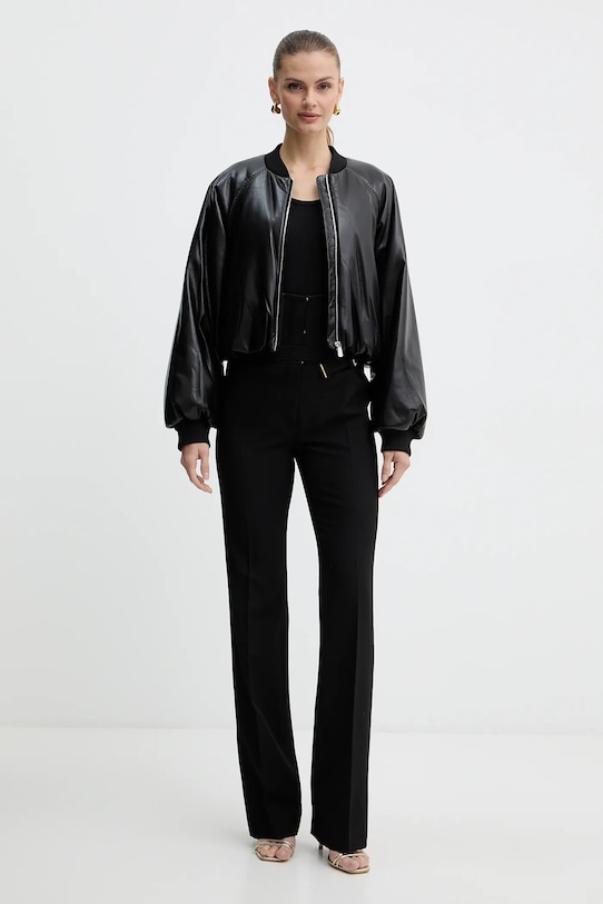 Pinko kurtka bomber 105372.A2P4 czarny AW25