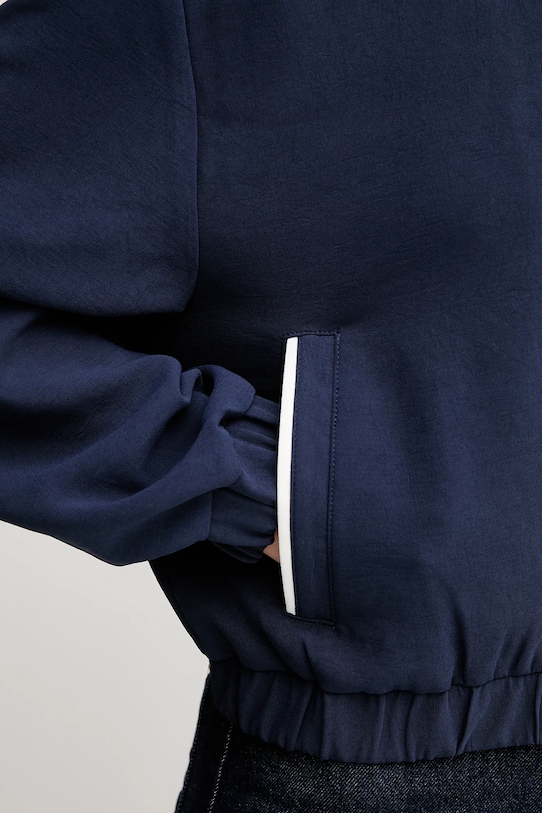 Bunda United Colors of Benetton 20A6DN085 námořnická modř