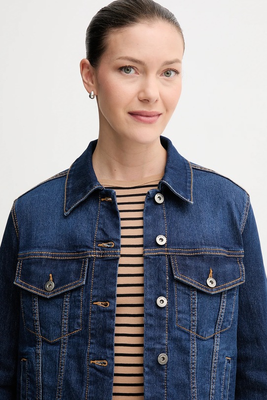 United Colors of Benetton geacă jeans albastru 2PORDN00N
