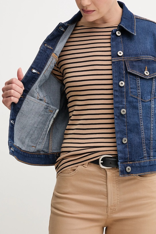 United Colors of Benetton geacă jeans 2PORDN00N