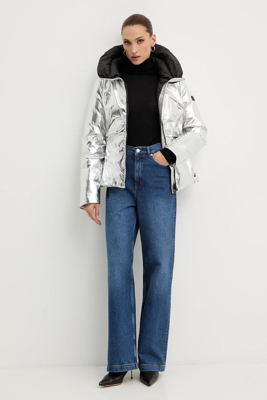 Pinko kurtka 106019.A2ZD srebrny AW25